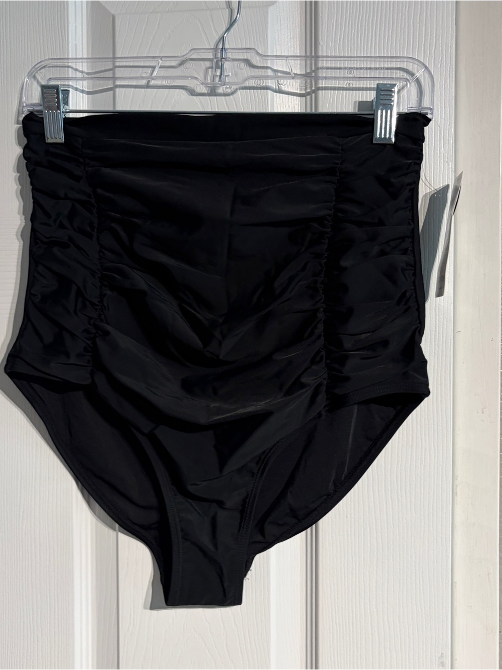 New Empetua By Shapermint size XL Black High Waisted Control Bikini Bottoms